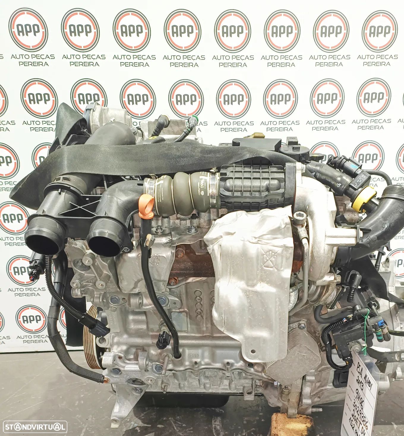 Motor PSA 1.6 HDI, referência 9HP,  9H06, aproximadamente 152 000 KMS. - 1