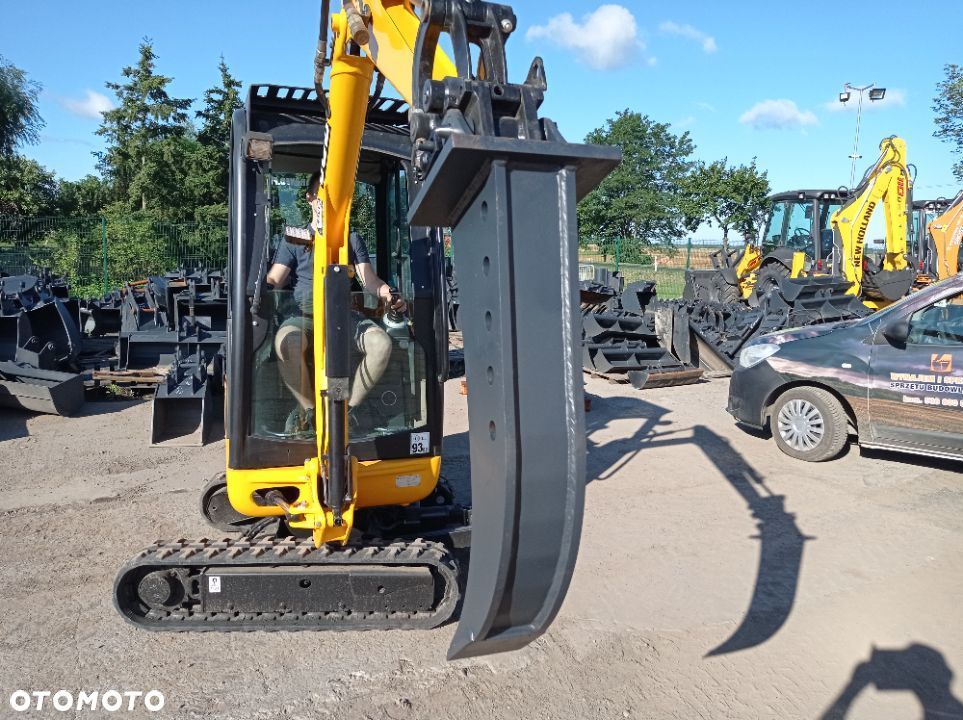 Łyżka do kabli 10/70 minikoparka JCB 8014,8016,8018 JCB 8020 Koparka CATERPILLAR YANMAR HITACHI CAT - 3