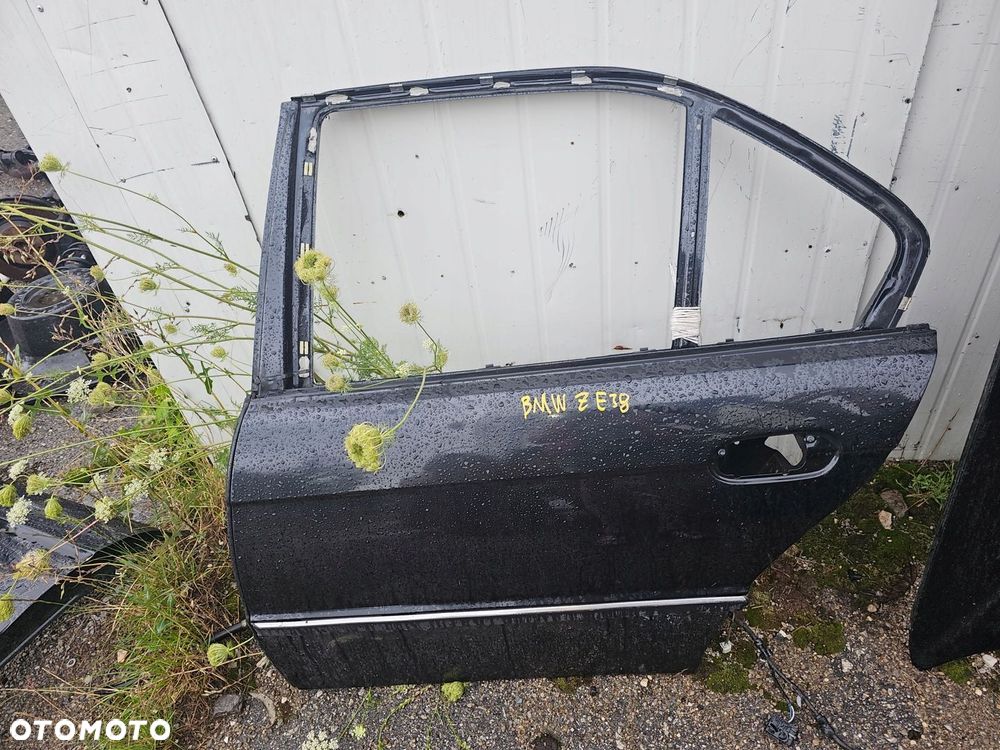 DRZWI LEWY PRAWY PRZÓD TYŁ BMW E38 CZARNY - 4