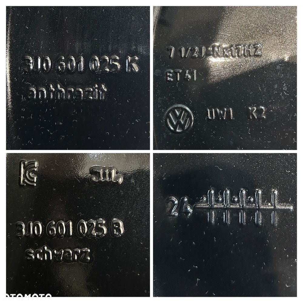 Oryginalne KOŁA FELGI 17 VW Passat B9 B8 Pirelli 215/55R17 2024r 7,5mm jak NOWE - 10