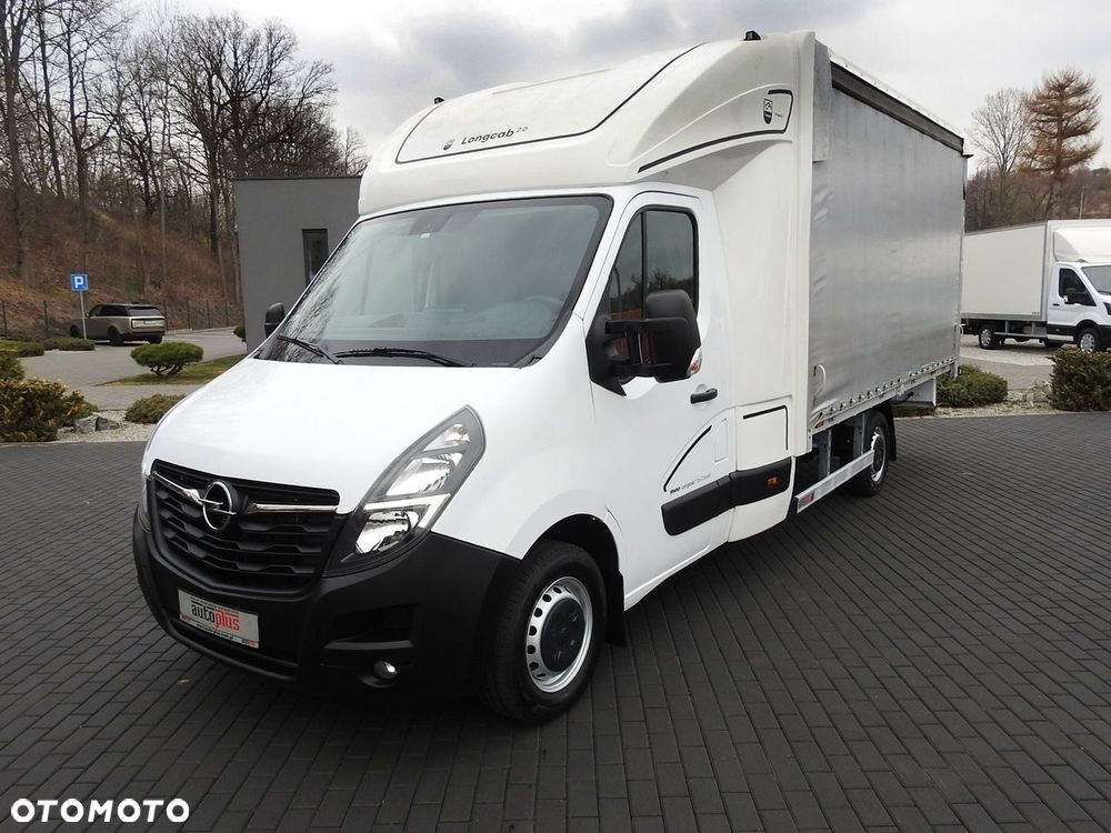 Opel MOVANO  PLANDEKA 8 PALET WEBASTO TEMPOMAT LEDY PNEUMATYKA KLIMATYZACJA  165KM - 19