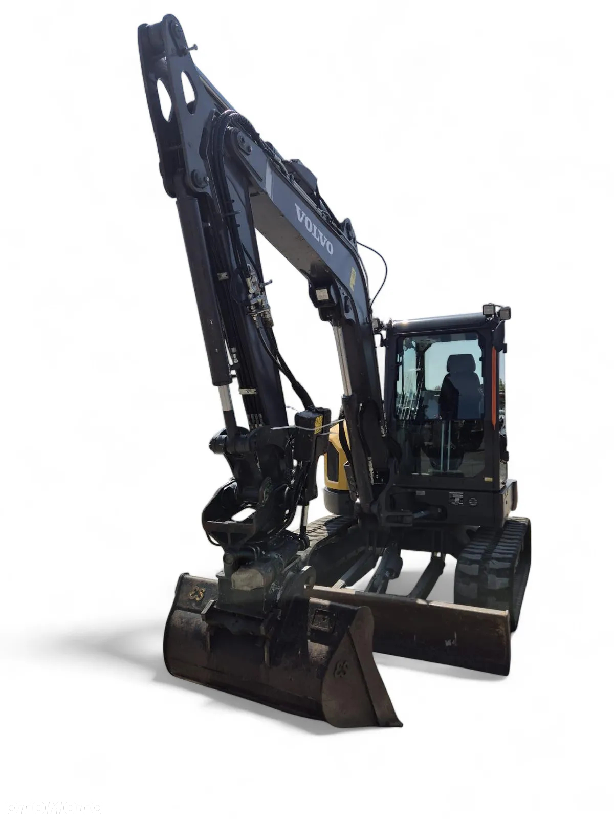 Volvo ECR 58F, 2021 ROK, GŁOWICA STEELWRIST, 2 ŁYŻKI - 8
