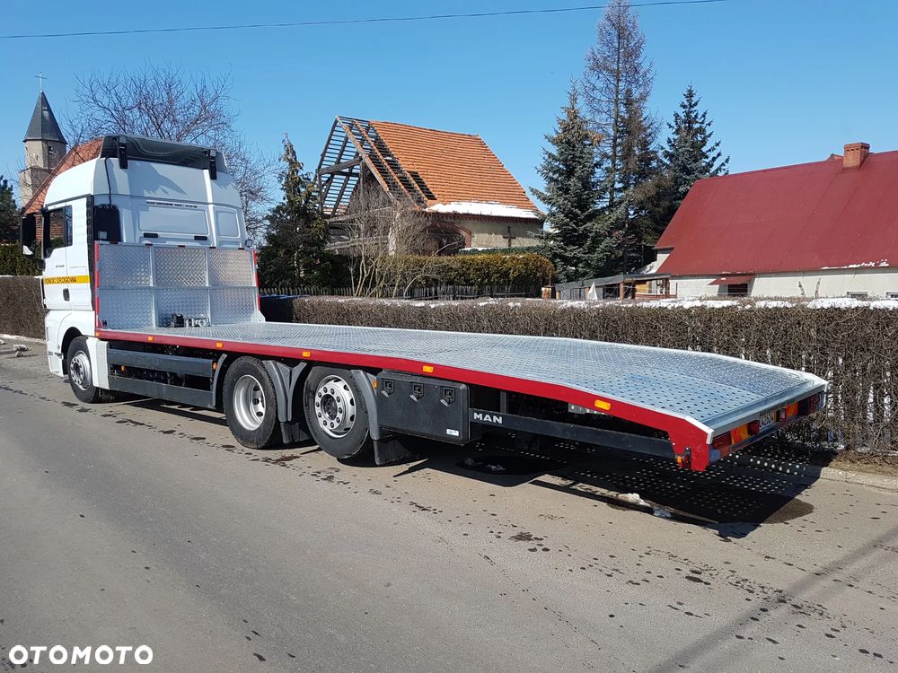 najazd ZABUDOWA SCANIA autolaweta kunice - 15