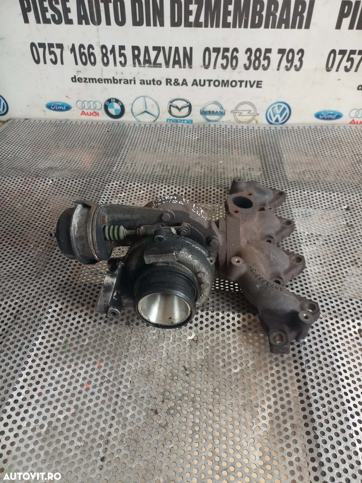 Turbo Turbina Opel Astra H Zafira B 1.7 Cdti Motor Z17DTR Cod -5712 - Dezmembrari Arad - 6