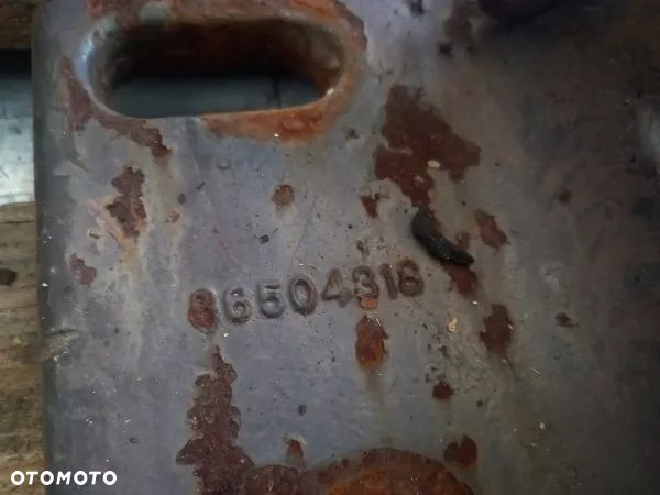 Obciążniki przednie walizkowe 22x40kg FiatAgri G190 - 7