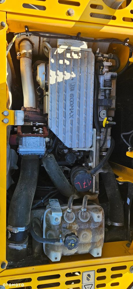JCB << JZ1440LC+ Roto 3x łamane ramie pług gumowe nakładki >> - 32