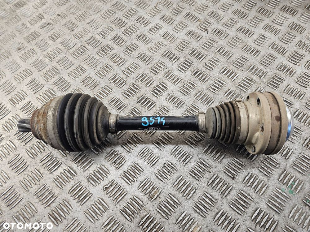octavia iii 3 5e a3 8v golf 7 vii półoś lewa przód przednia 5q0407271h - 1