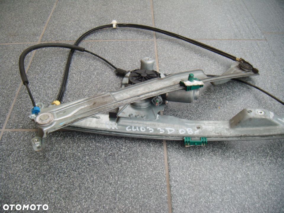 renault clio 3 08r 3drzwi mechanizm elektryczny prawy - 1