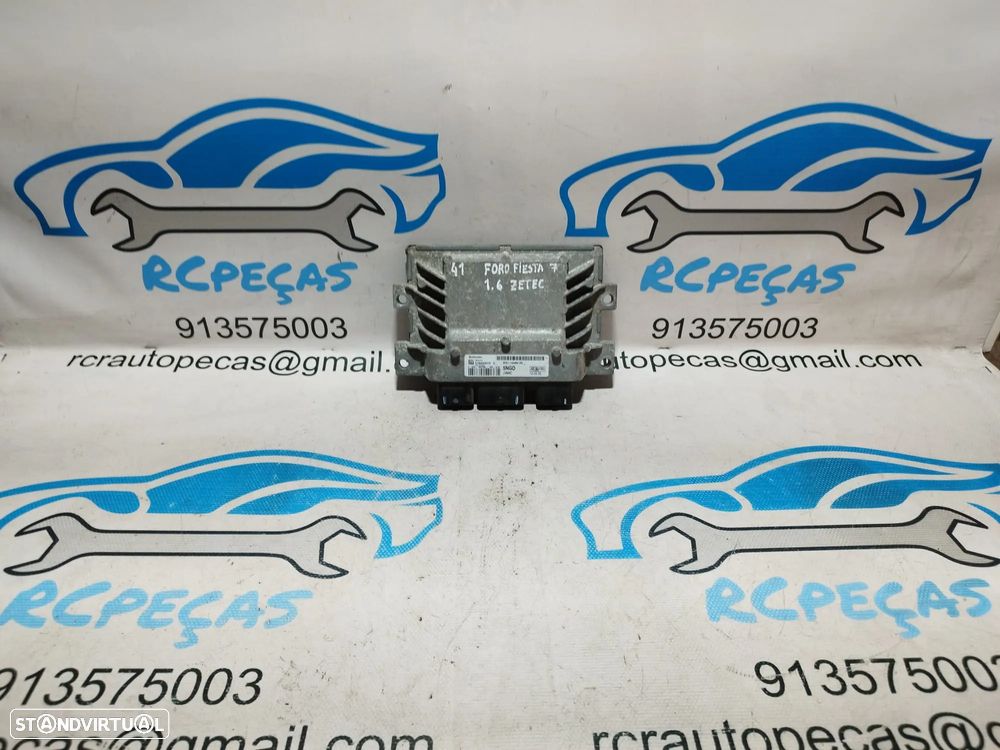 CENTRALINA ECU MOTOR FORD FIESTA1.6 ZETEC S180049016 D  BV2112A650DD BV21-12A650-DD 5NGD  EMS2103 FYJB - 1