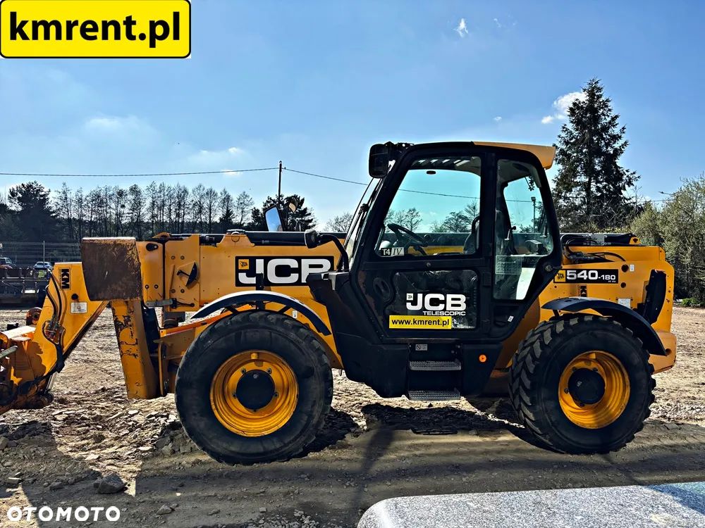 JCB 540-180 ŁADOWARKA TELESKOPOWA 2017R. | JCB 535-140 540-170 535-140  MANITOU 1840 1740 - 18
