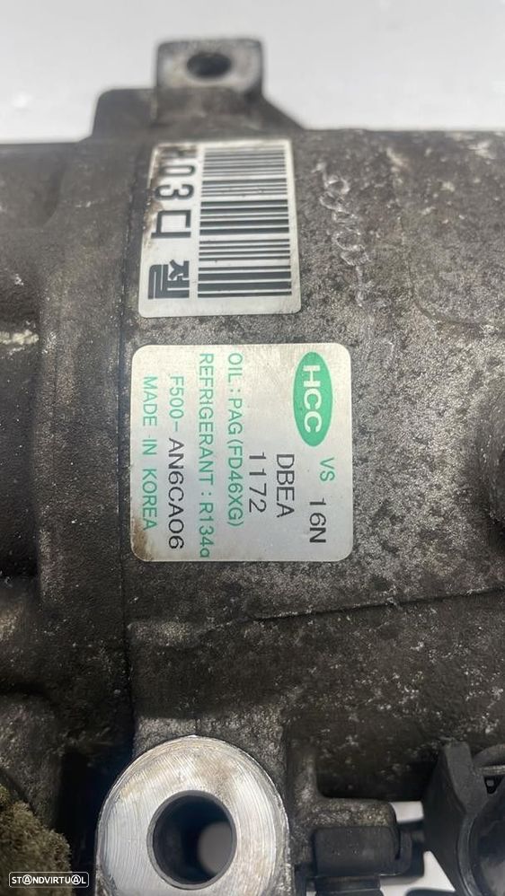 COMPRESSOR AR CONDICIONADO HYUNDAI I30 2008 - 4