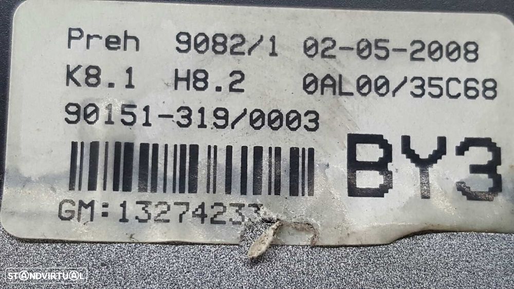 COMANDO CLIMATIZADOR OPEL ASTRA GTC SPORT - 6