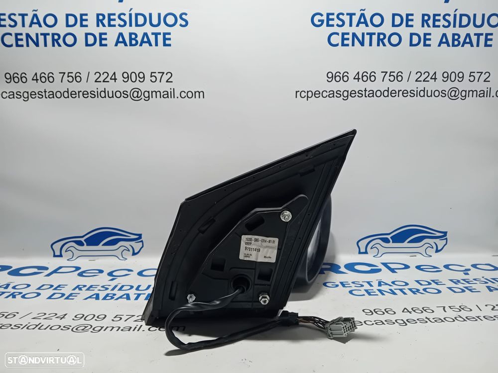 .Conjunto Espelho Retrovisor Direito Esquerdo Honda Civic 8 VIII Original - 14