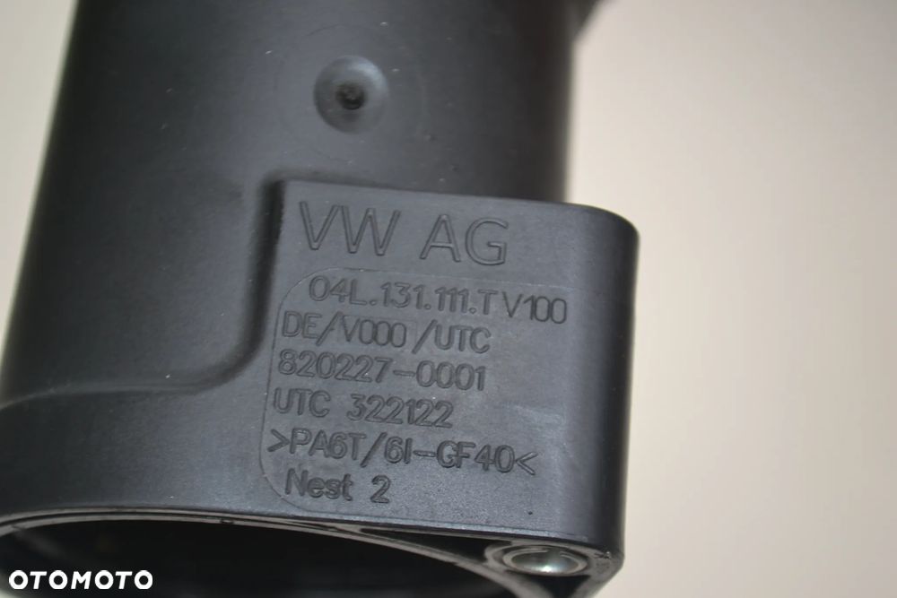 VW AUDI SEAT SKODA 1,6 TDI RURA PRZEWÓD POWIETRZA INTERCOOLERA 04L145770H 04L145828D 04L131111T KPL - 5