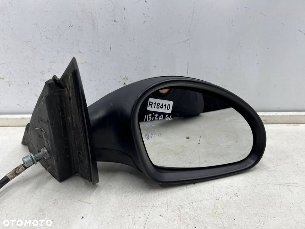 Lusterko Seat Ibiza 3 III 6L Cordoba II 02-08r. PRAWE elektryczne podgrzewane 9 pin EUROPA - 2