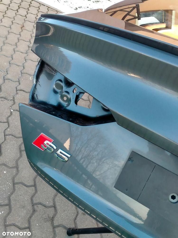Audi S5 A5 F5 8W Sportback LZ7S Klapa Bagażnika Spoiler Szyba / Oryginał - 11