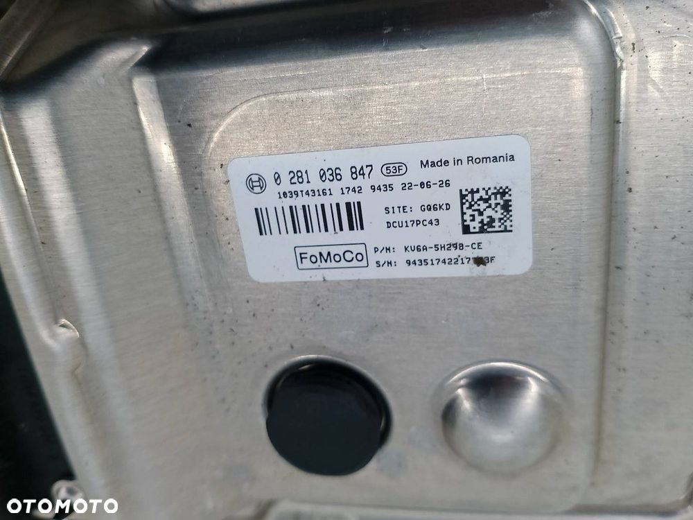 STEROWNIK ADBLUE FORD RANGER V ( 19-23 ) KVGA-5H298-CE 0281036847 - 2