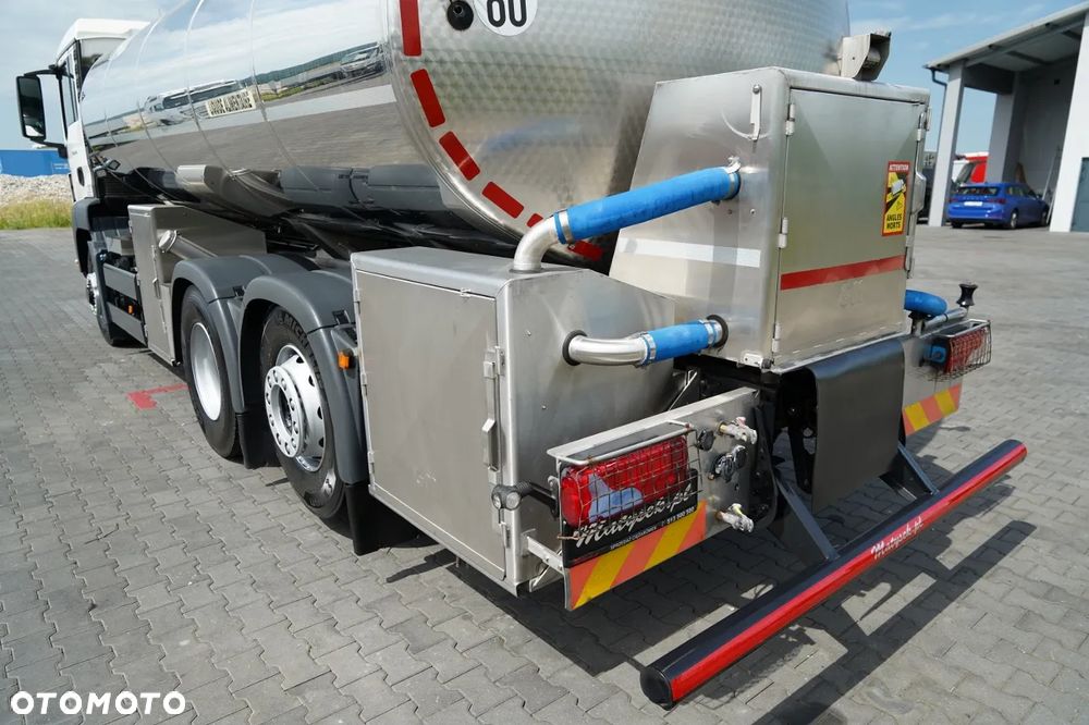 MAN TGS 460 / CYSTERNA 15000 L / 6x4 / 6x2 / 4x4 / OS PODNOSZONA / EURO 6 / - 12