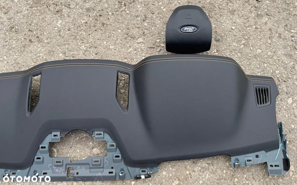 Ford Ranger 2015 2016 2017 2018 2019 2020 2021 kokpit konsola deska pulpit poduszka kierowcy airbag - 7