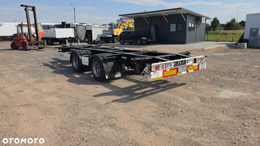 Krone 24.500zł netto TANDEM BDF GÓRNY ZACZEP JUMBO-STANDARD 19.5 OPONY 2016ROK HAMULCE TARCZOWE ST.BDB MOŻLIWOŚĆ TRANSPORTU - 3