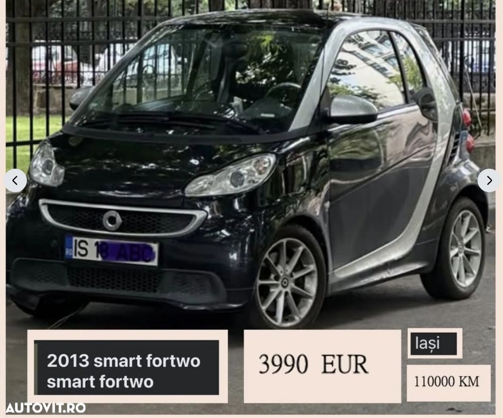 Smart Fortwo 45 KW MHD - 1