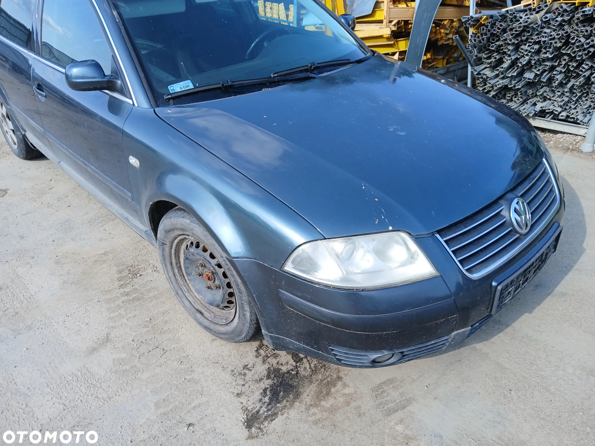 volkswagen passat B5 lift LC7V maska pokrywa silnika klapa bagażnika zderzak lampa reflektor pas - 3