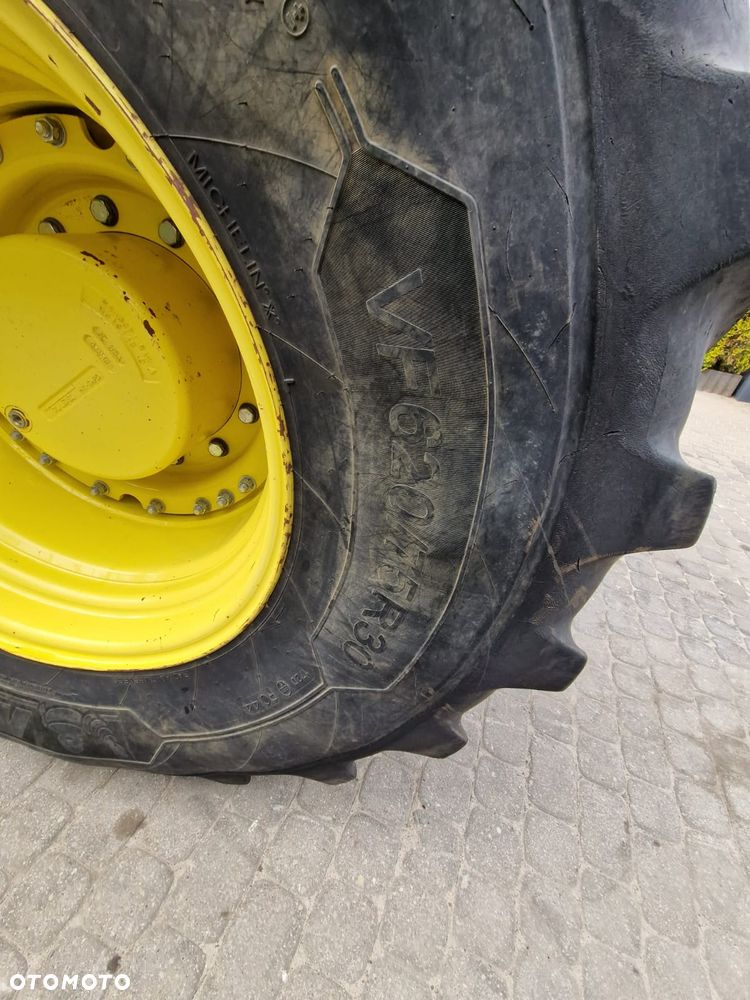 John Deere 7310R 2015r. Tuz WOM Pneumatyka TLS Import - 12