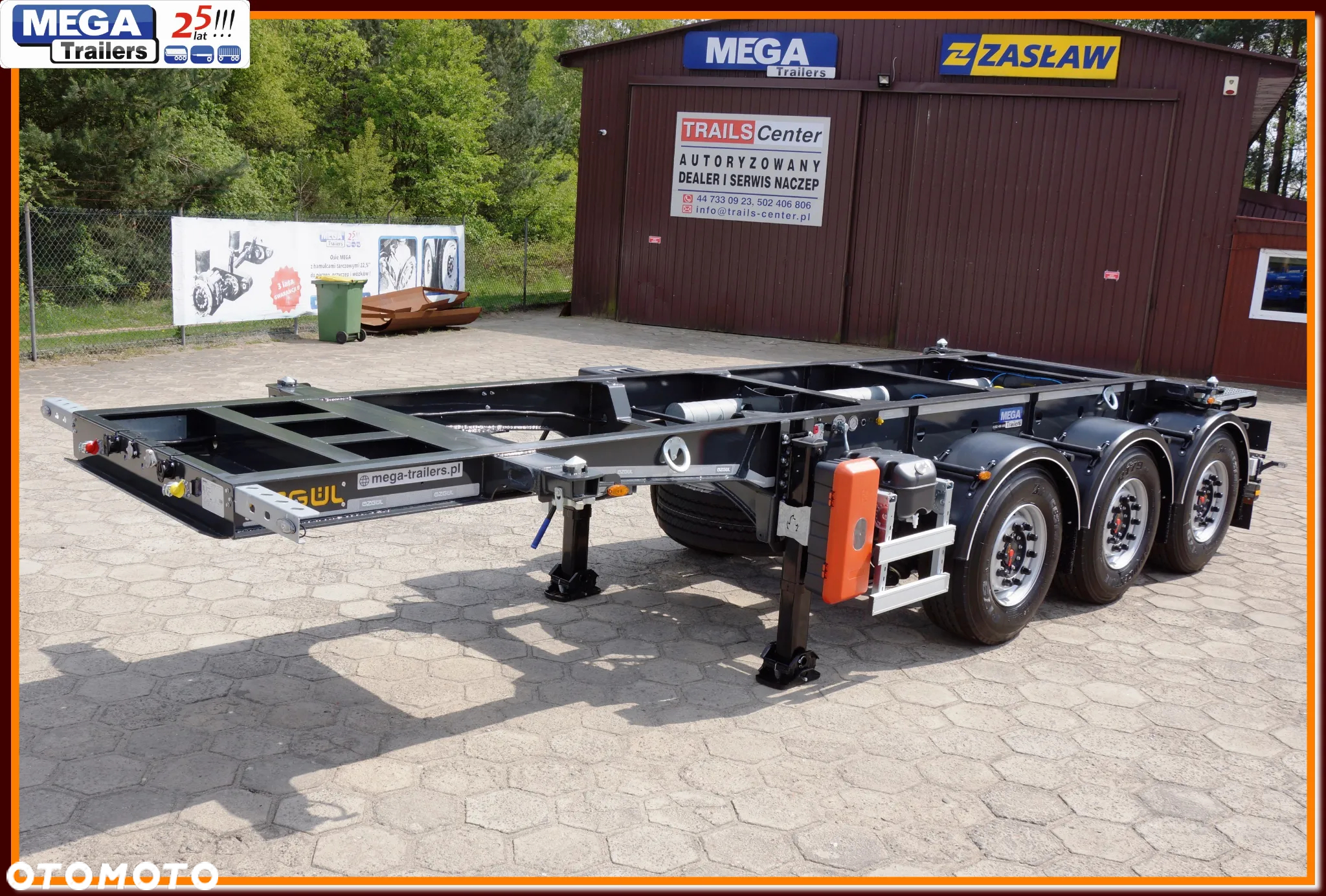 Mega Podwozie do cystern-kontenerów 20 Ft ISO TANK !!! - 5