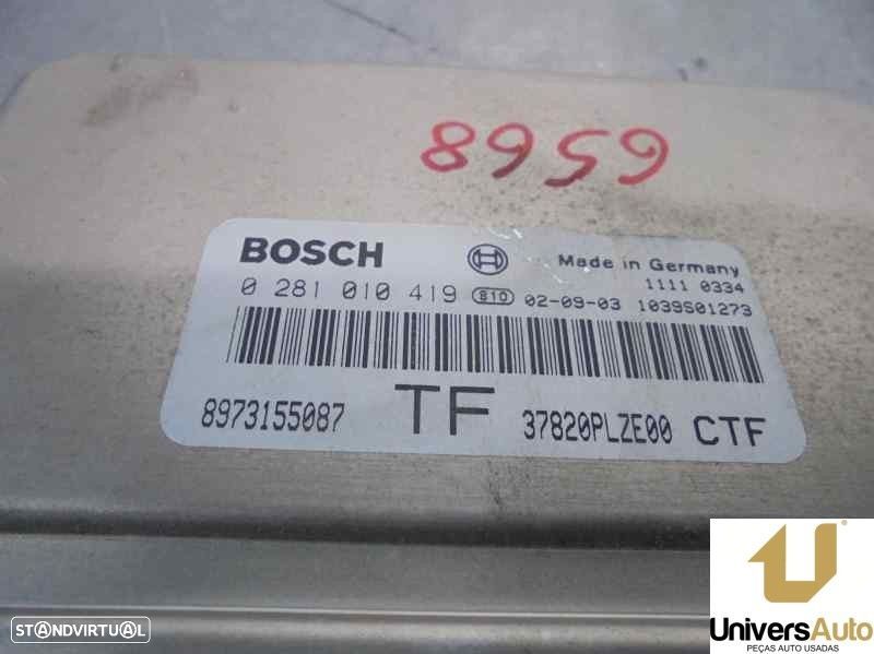 CENTRALINA MOTOR UCE HONDA CIVIC VII HATCHBACK 2002 -37820PLZE00 - 1