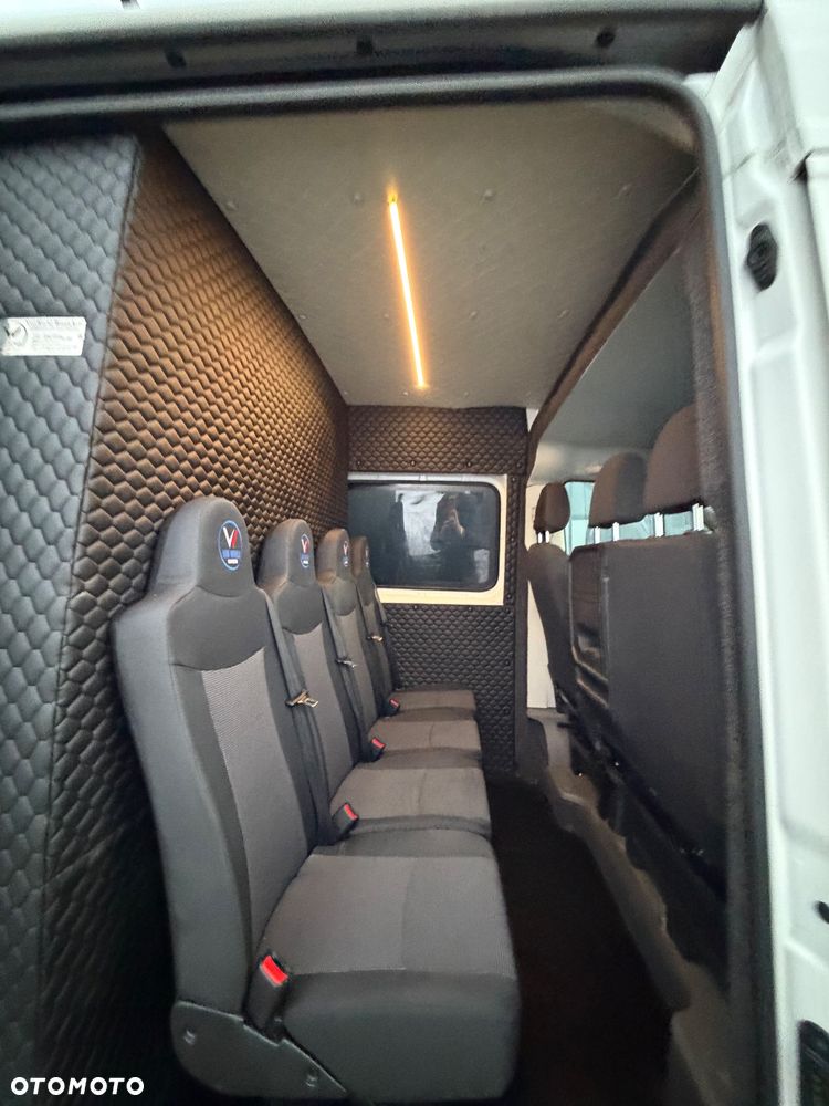Volkswagen Crafter BRYGADÓWKA 7 OSOB  Bagaznik FULL POCJA KAMERY 360 - 9