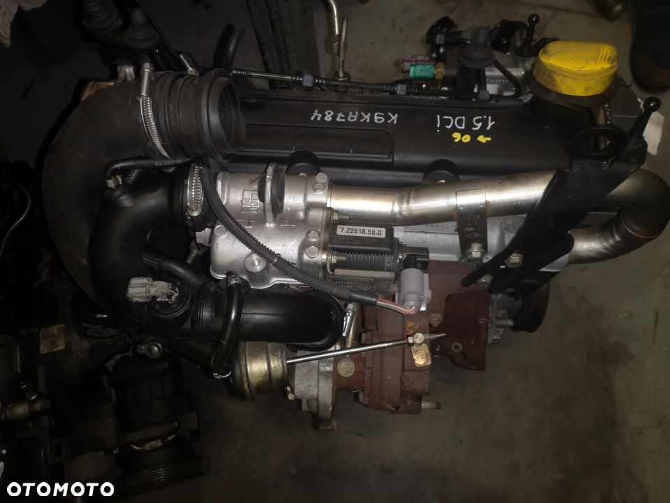 SILNIK RENAULT KANGOO CLIO II 1.5 DCI K9KA784 - 3