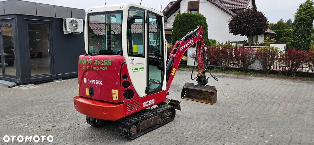 Terex TC 20 poszerzane gąsienice 2 łyżki z Niemiec - 5