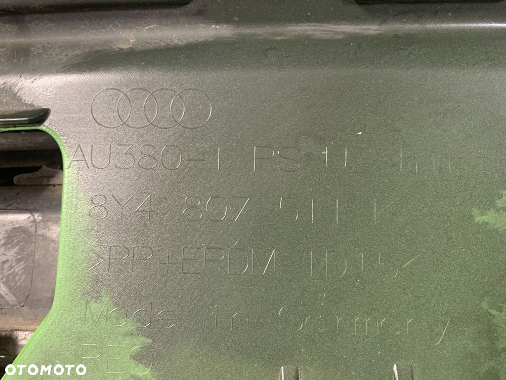 ŁADNY NIEUSZKODZONY ZDERZAK TYLNY SPOILER TYŁ AUDI A3 RS3 SPORTBACK 8Y 8Y4807511K - 10