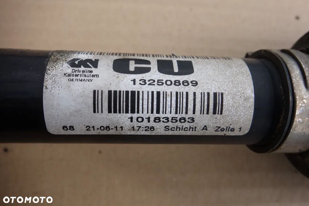 PÓŁOŚ LEWA PRAWA OPEL ASTRA J - 3