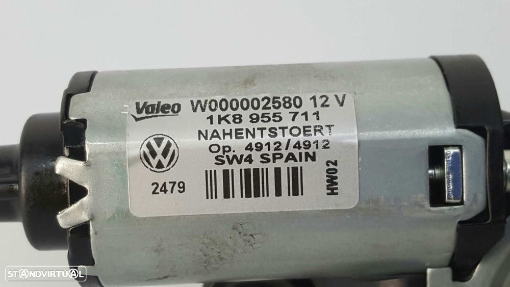 MOTOR LIMPA-VIDROS TRASEIRO VOLKSWAGEN SCIROCCO (137) 2.0 TDI (103KW) - 4