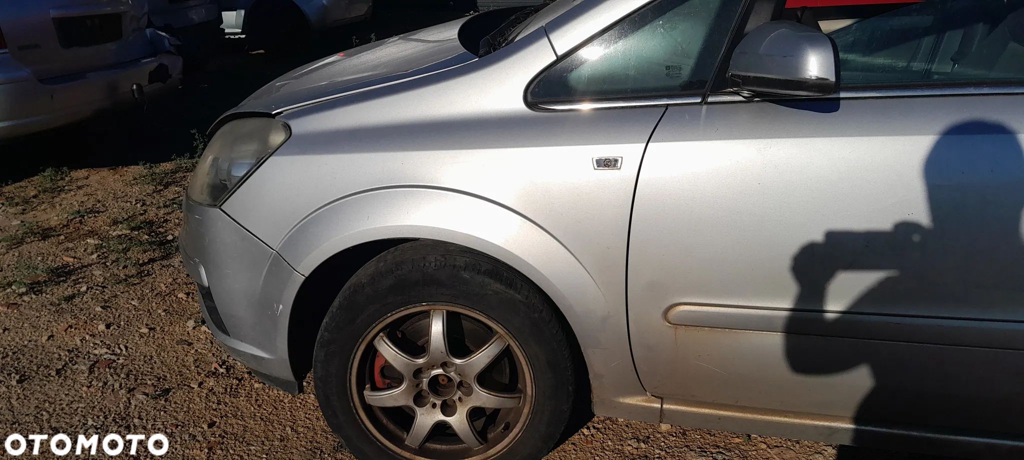 OPEL ZAFIRA B II BŁOTNIK LEWY PRAWY PRZEDNI PRZÓD Z157 nr. 93/6 - 1