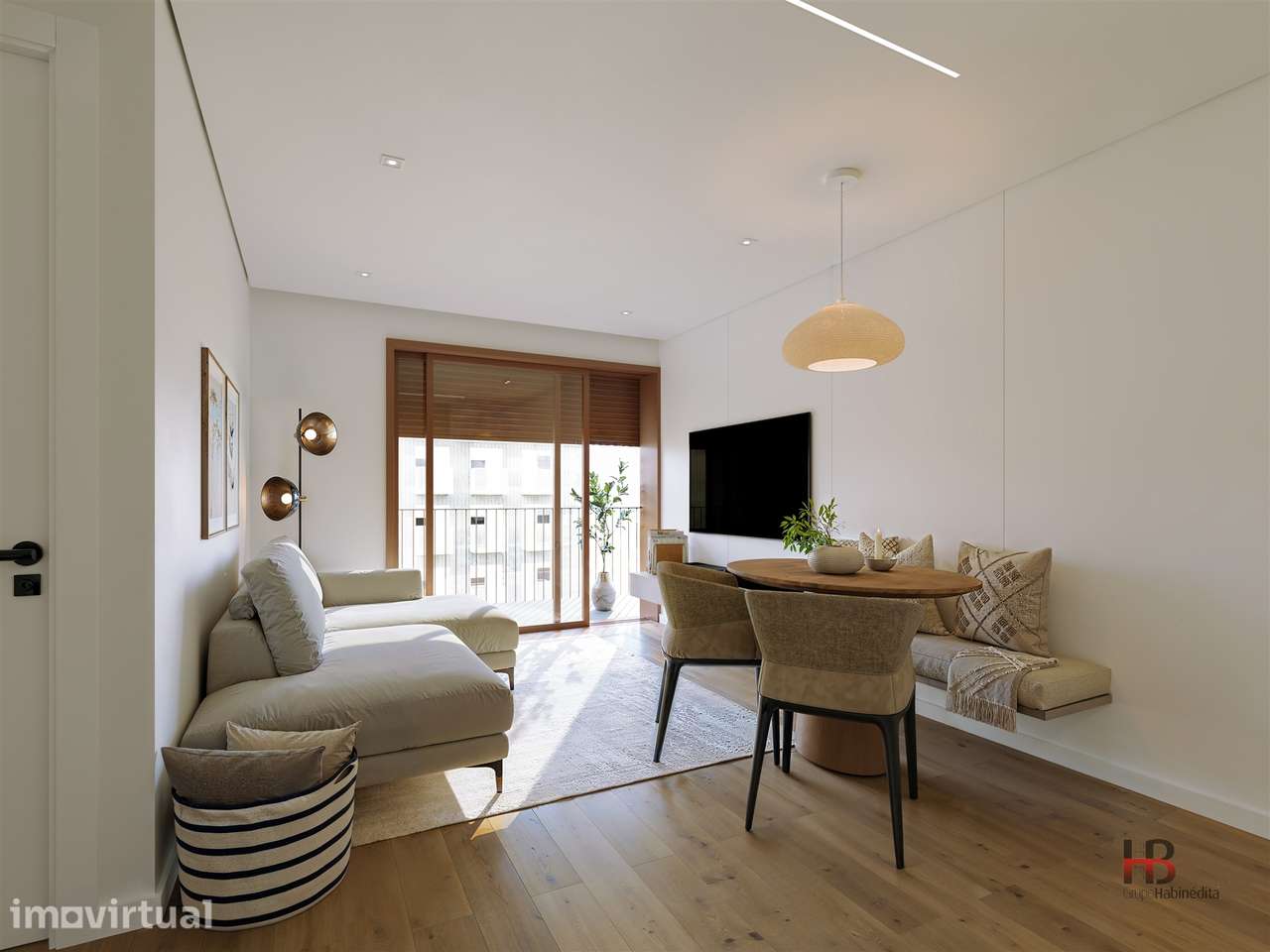 Apartamentos T1+1 Novos em Matosinhos Sul - Junto à Praia e Metro - Grande imagem: 2/16