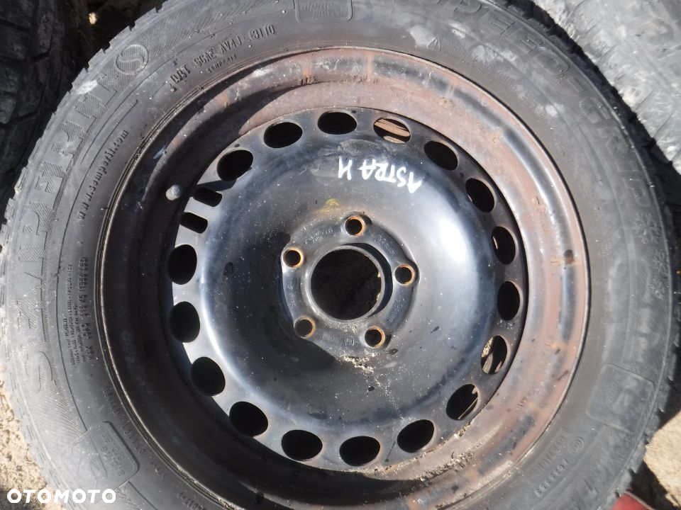 Opel Astra H Vectra Zafira felgi stalowe opony zima   165  5x110 195/65/15 - 2