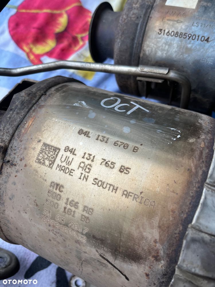 Katalizator Skoda Volkswagen Audi 1.6 TDI 04l131670b - 3