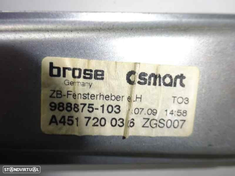 ELEVADOR DE VIDRO FRONTAL ESQUERDO SMART FORTWO COUPÉ 2009 -A4517200346 - 3
