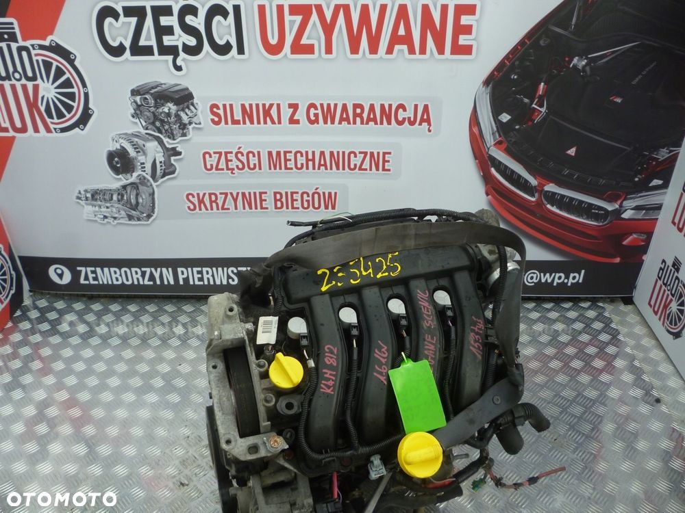 SILNIK RENAULT MEGANE SCENIC 1.6 16V K4M812 153 TYS - 1