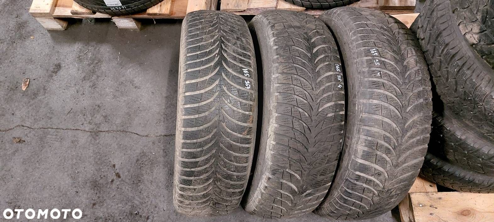 OPONY ZIMOWE 3 SZT 195/65R15 GOODYEAR ULTRAGRIP 7 - 1
