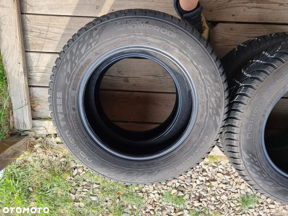 Nokian Tyres Snowproof 2 SUV 225/65R17 106H 2025r.7,5/6,5mm bdb stan - 10