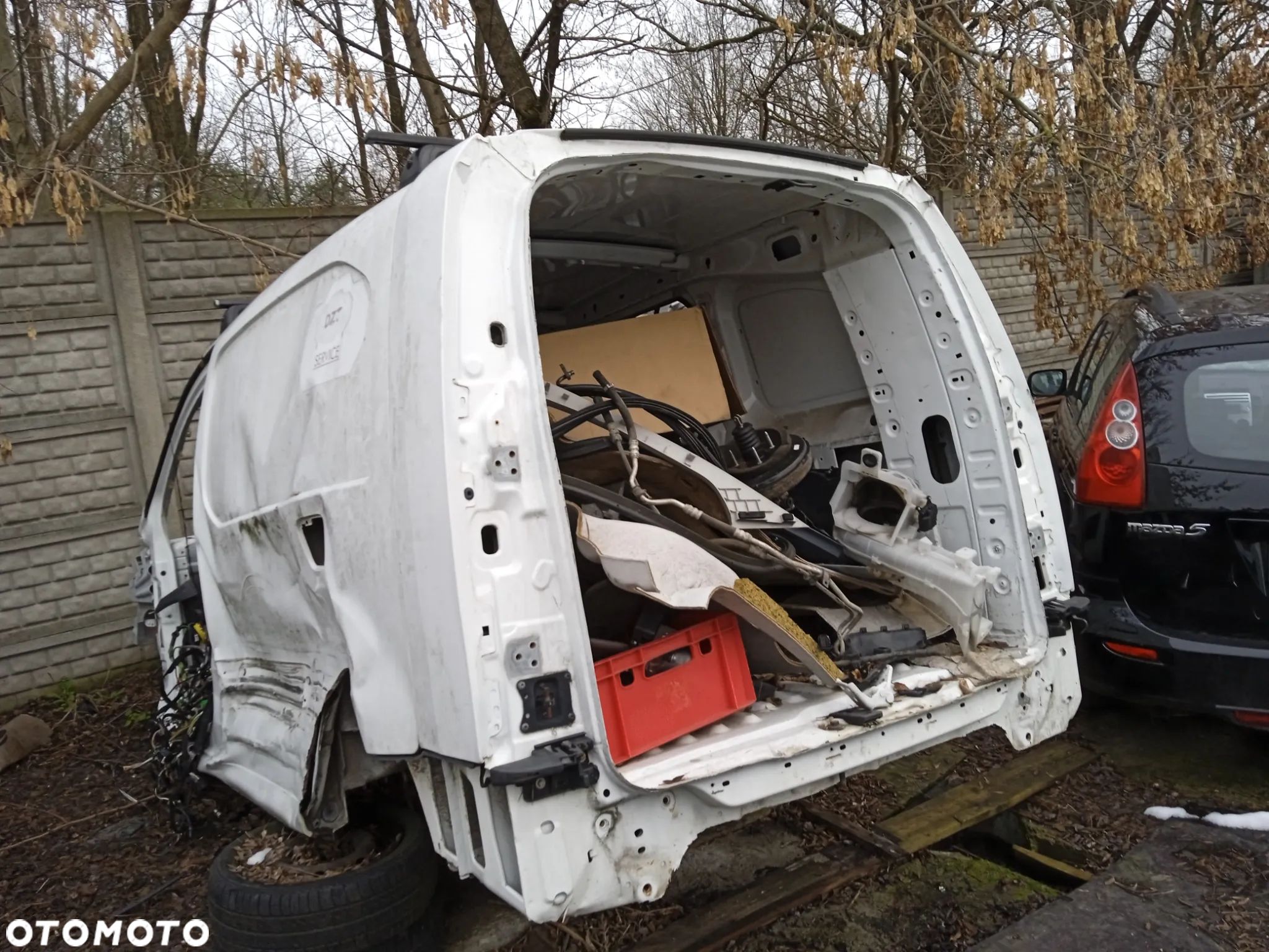 BERLINGO/ PARTNER  08- 19 WERSJA LONG 08-19 TYŁ SŁUPKI - 1