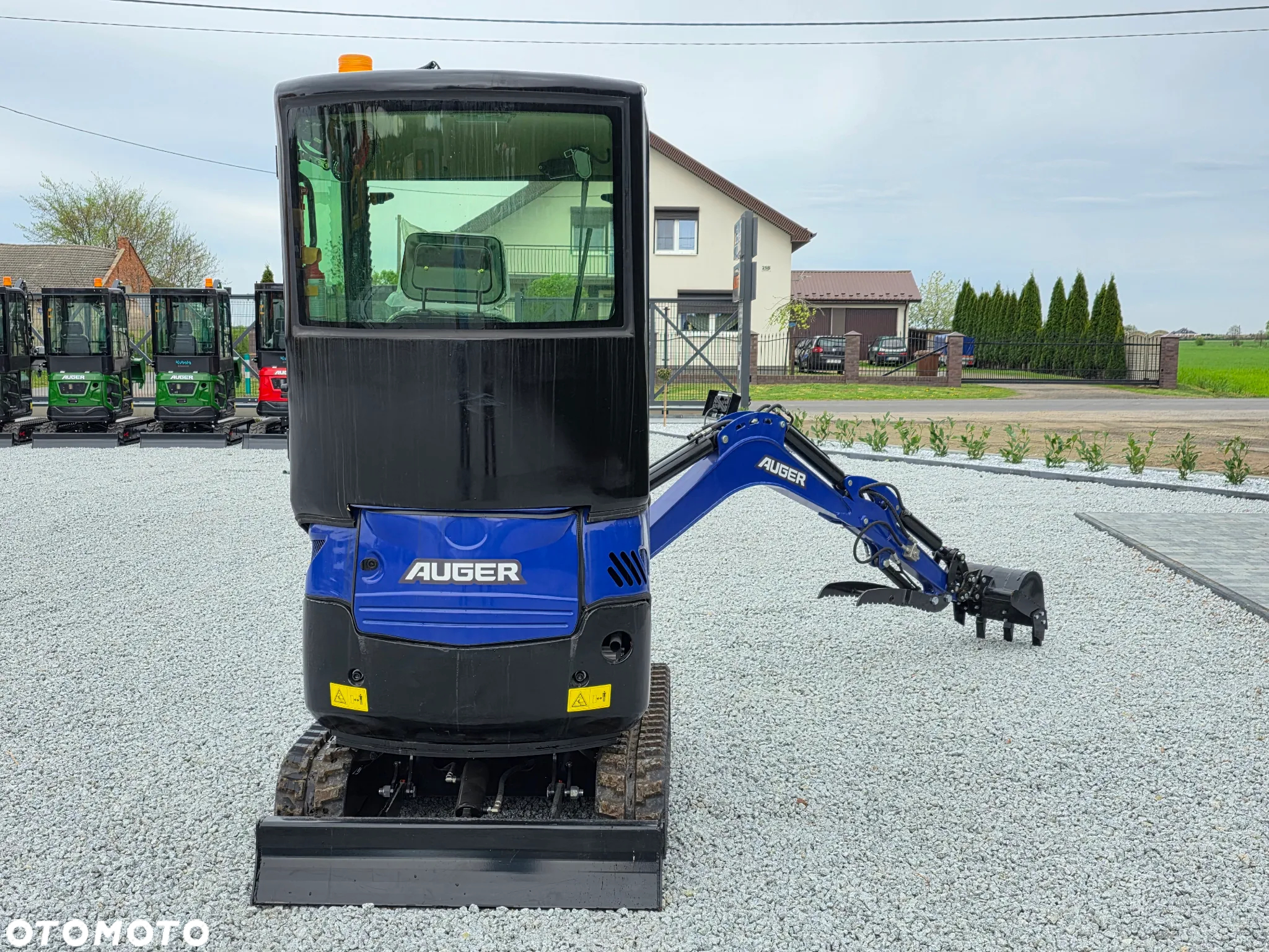 Kubota NOWA MINIKOPARKA AUGER HT 18, SILNIK KUBOTA, 3 ŁYŻKI - 14