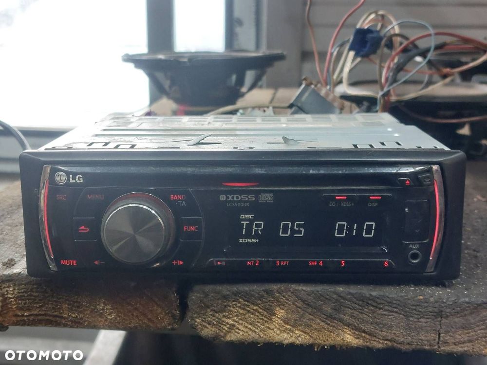 RADIO ODTWARZACZ SAMOCHODOWY 1 DIN LG LCS500UR CD USB AUX - 6