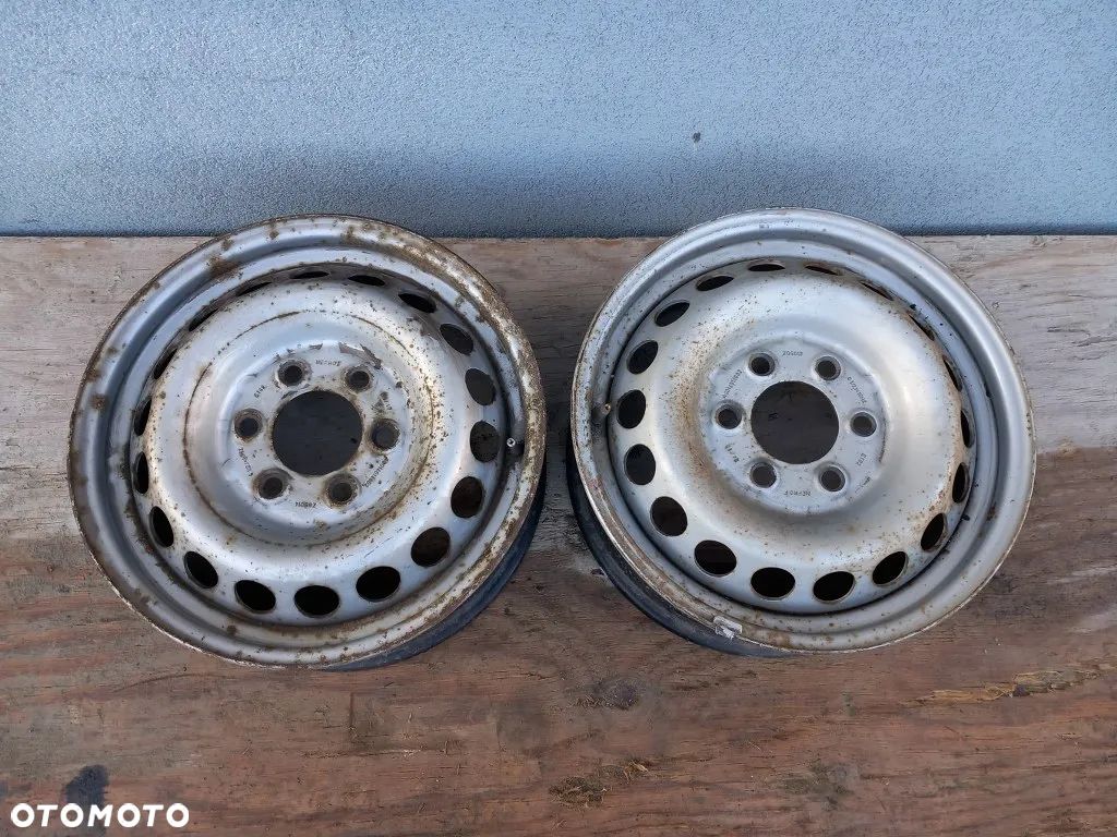 Felga Stalowa 6.5Jx16H2 ET62 R16 6x130 Mercedes Sprinter W906 Vw Crafter 2006-2017 A0014014802 - 1