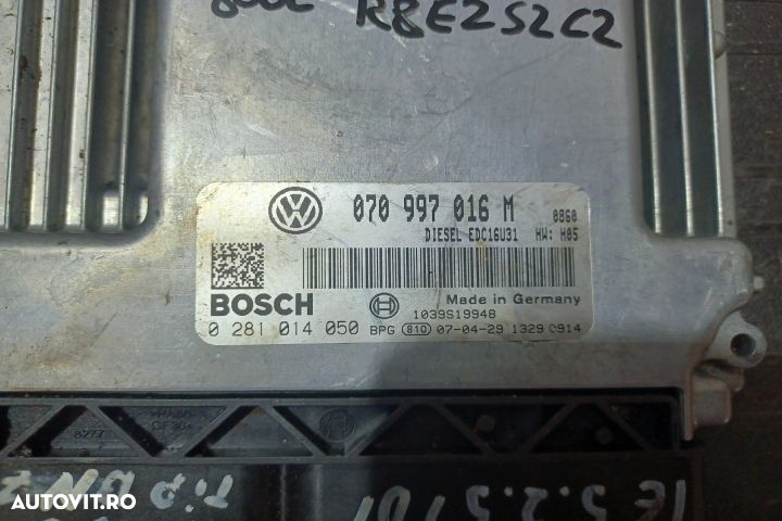 Calculator motor ECU 070997016M 0281014050 - 2.5 TDI  070997016M 0281 - 3