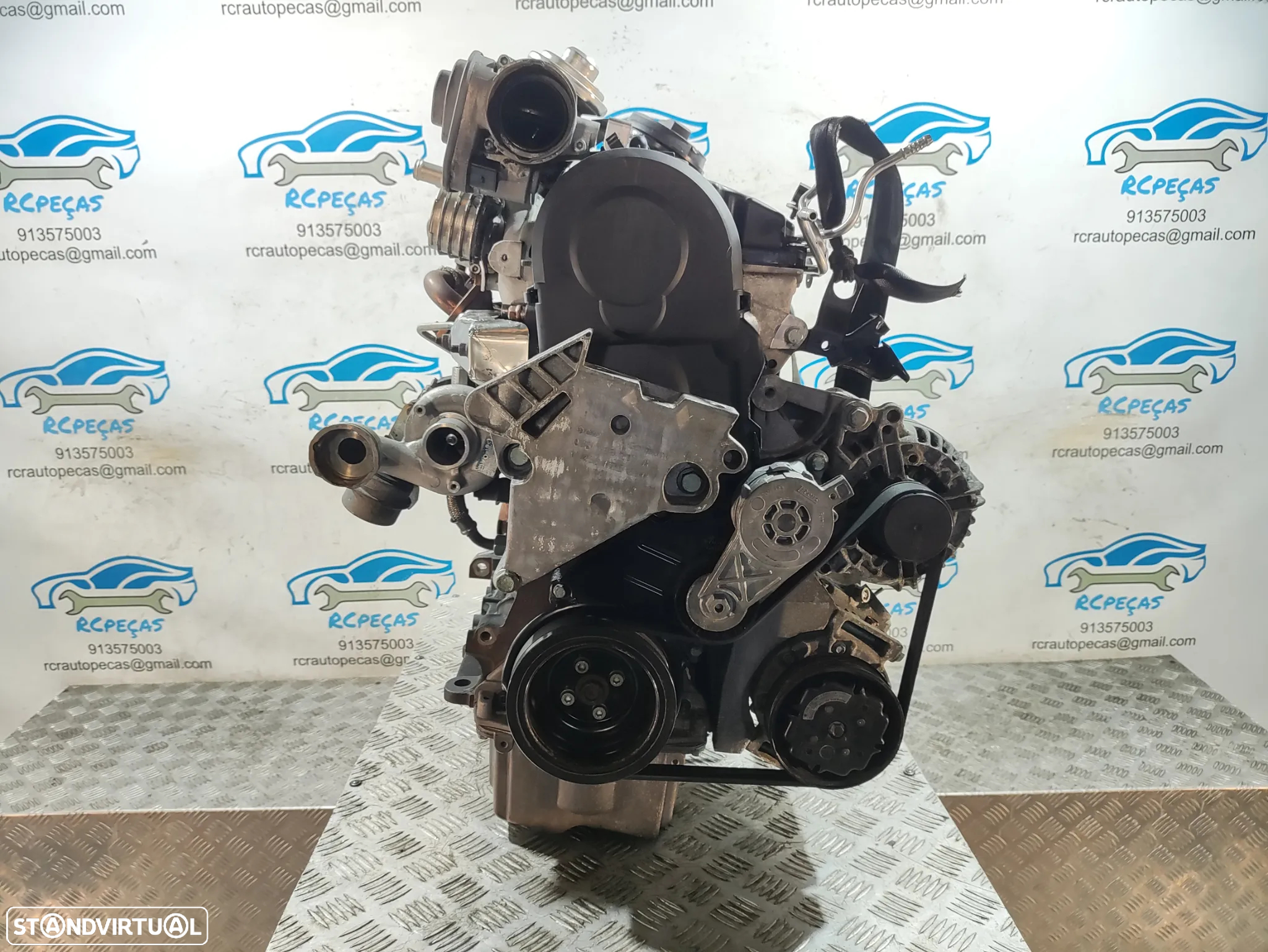 Motor Completo VW Volkswagen Touran 1T 1.9 TDI 8v 100cv AVQ - 3