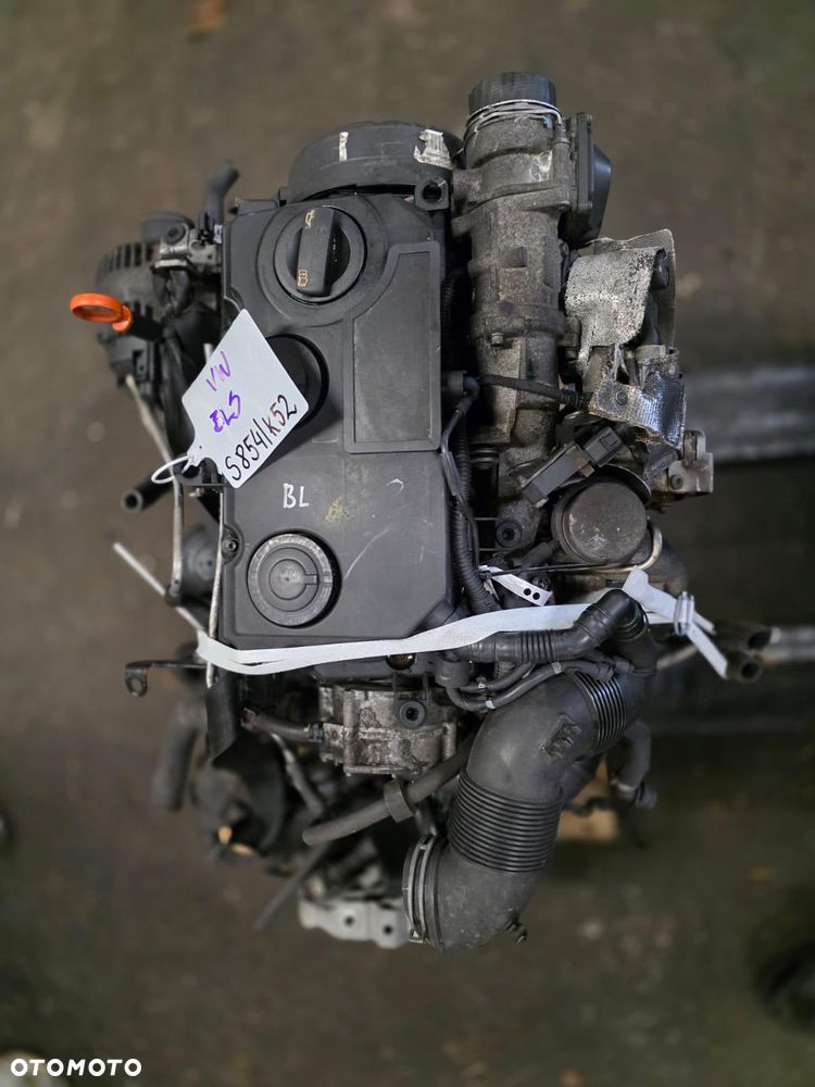 Volkswagen BLS 1.9 TDI diesel silnik kompletny z pełnym osprzętem gotowy do montażu - 4
